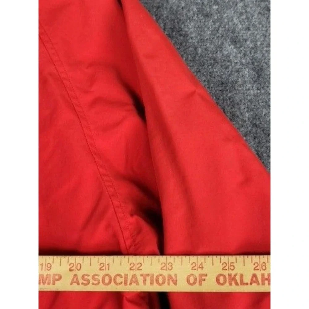 Vintage 80s Eddie Bauer‎ Gore-Tex Mountain Parka Jacket Mens XL Red Black Tag